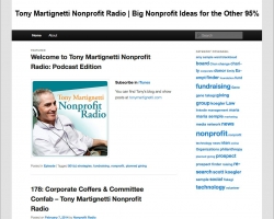 Tony Martignetti Nonprofit Radio