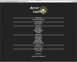 Artist Lightbox
