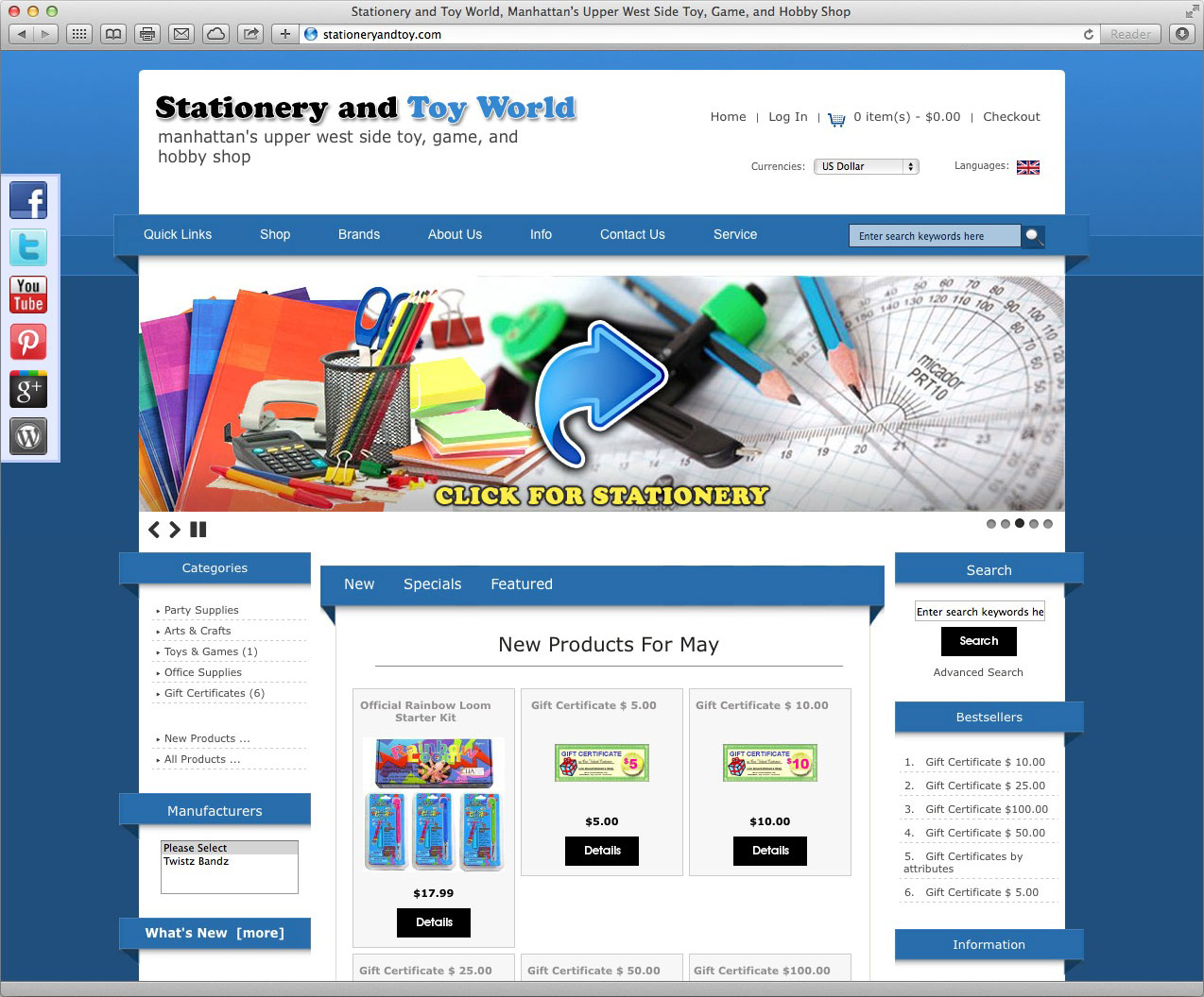 Stationery and Toy World